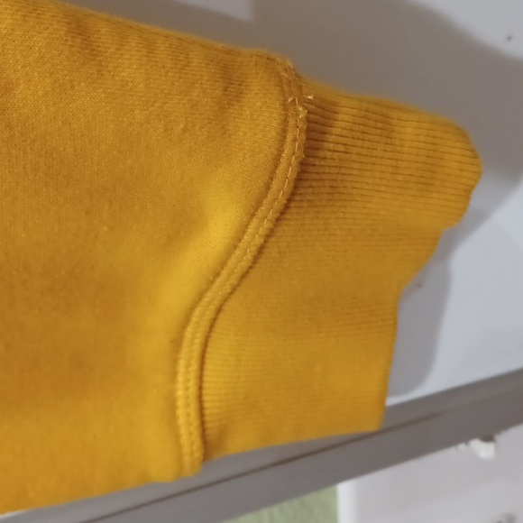 Hurley XL Royal Gold Dropout Ivy League Fleece lined crew neck pullover sweatshi - Picture 5 of 8